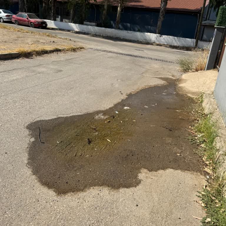 1 Aydır Süren Su Kaçağına İzsu'dan Çözüm Bekliyorum