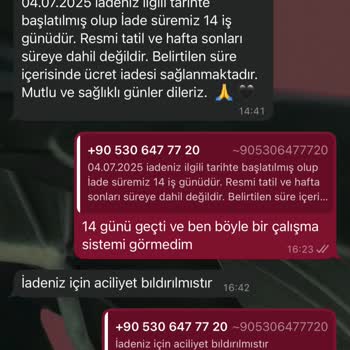 İade Ücretim Bir Aydır Yatmadı, Muhatap Bulamıyorum