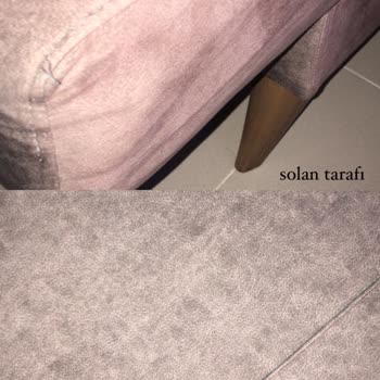 Ergül Mobilyadan Alınan L Koltukta Renk Solması Ve Rahatsızlık Yaşadık