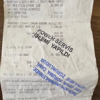 Media Markt'tan Alınan İphone'un Sigortalı Onarımı Gerçekleştirilmiyor