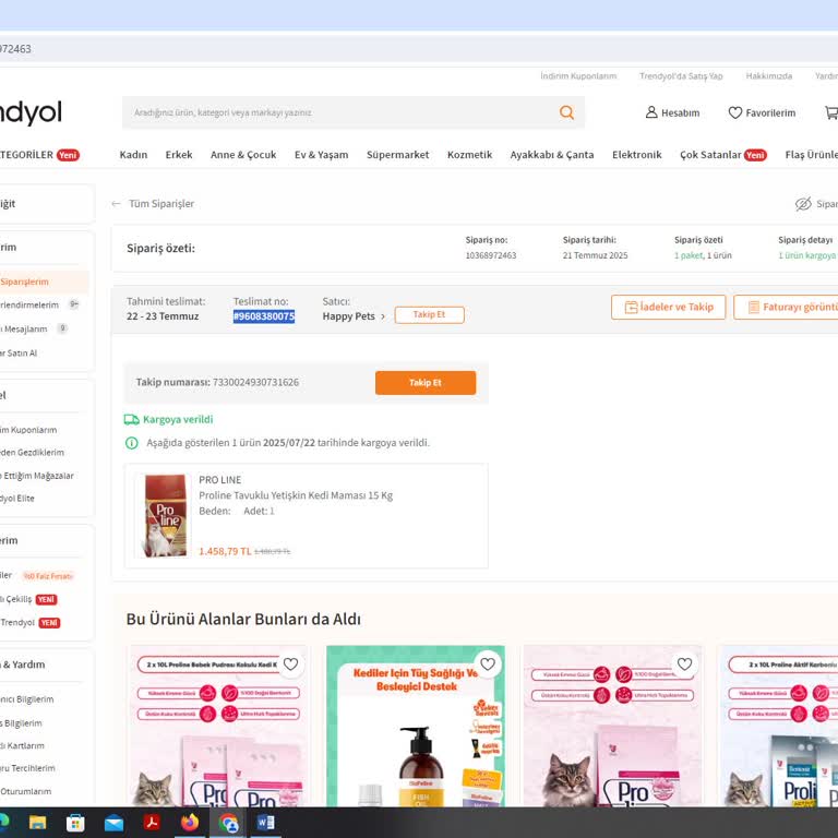 Trendyol Express Kargo Gecikmesi Nedeniyle Mağduriyet Yaşadım