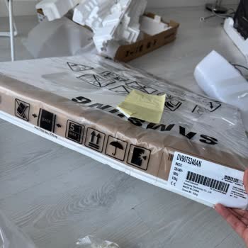 Kurutma Makinesi Teslimatında Gizli Hasar Ve Samsung'un İlgisizliği