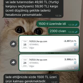 He-qa Markasının Ücretsiz İade Politikası Gerçeği Yansıtmıyor