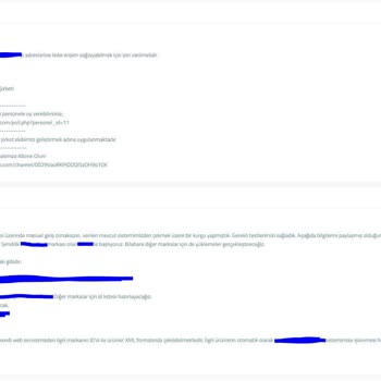 Bir Buçuk Aydır Destek Talebime Yanıt Alamıyorum Hizmet İptali Ve İade İstiyorum