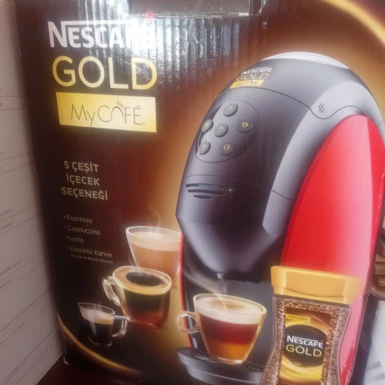 Nescafe Gold My Cafe Makinesinde Geçmeyen Plastik Koku Sorunu