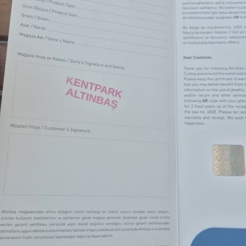 Altınbaş Yüzüğümde Onarım Sonrası Değer Kaybı Ve Garanti Dışı Bırakılma Mağduriyeti