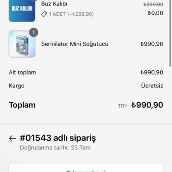 Siparişim Gelmedi, İletişim Kurulamıyor!