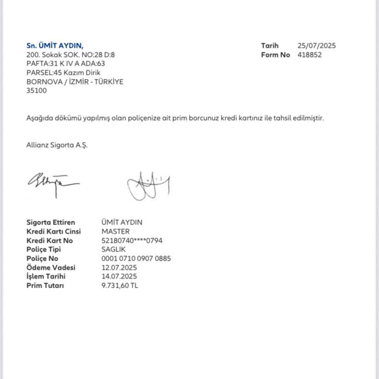 Sigorta Poliçesi Bilgilerindeki Hata Nedeniyle Mağduriyet Ve İlgisizlik