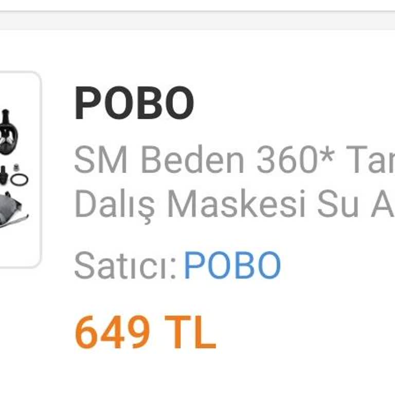 Dalış Maskesi İadesi Kabul Edilmedi Mağduriyet Yaşıyorum