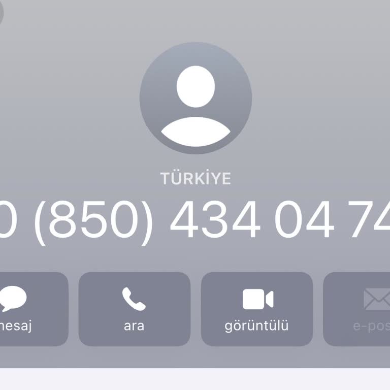 08504340474 'Evet' Dedim