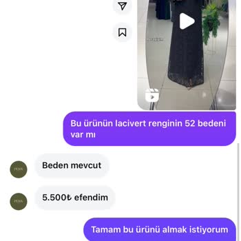 Pera Giyimden Aldığım Elbisenin Değişimi İçin Dönüş Alamıyorum