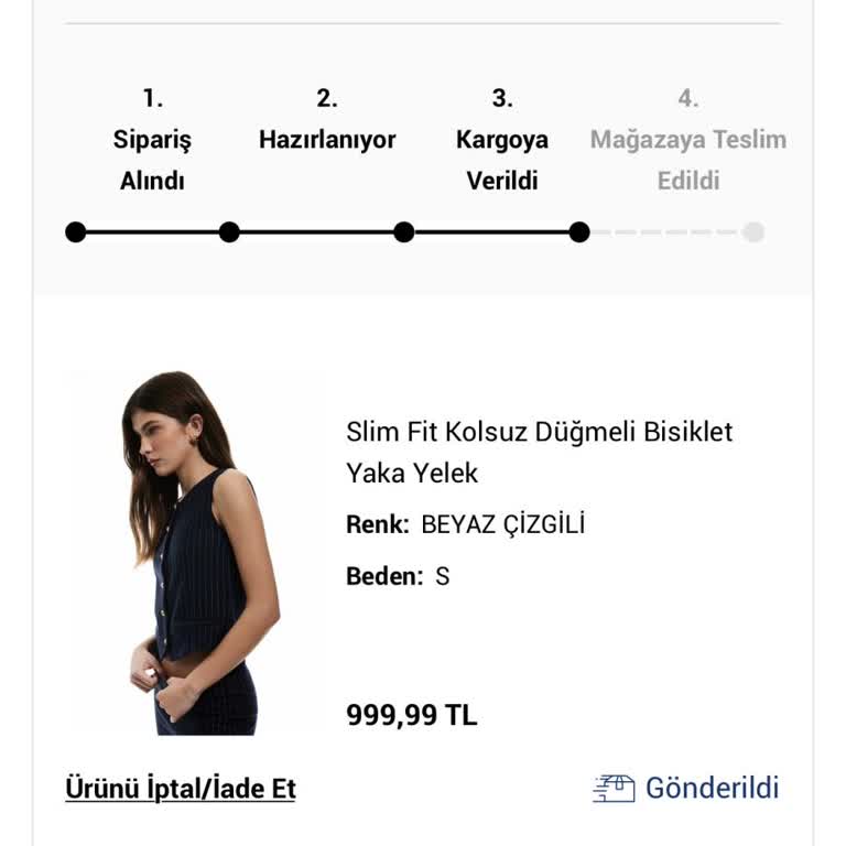 Koton Web Sitesinden Aldığım Ürün Teslim Edilmedi, Bilgilendirme Yapılmıyor