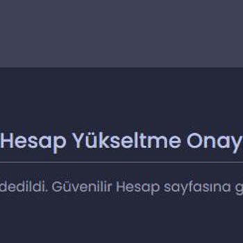 Itemsatış Güvenli Hesap Başvurum Gerekçesiz Reddedildi