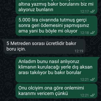 Satın Alınan Klimanın Bakır Boruları Eksik Çıktı, Mağaza Ve Samsung Çözüm Sunmuyor