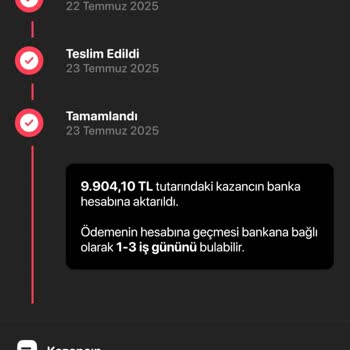 Letgo Satış Sonrası Ödeme Gecikmesi Mağduriyeti