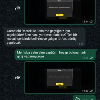 Satın Aldığım PUBG Hesabı Yok Destek Ekibi Sessiz Kaldı