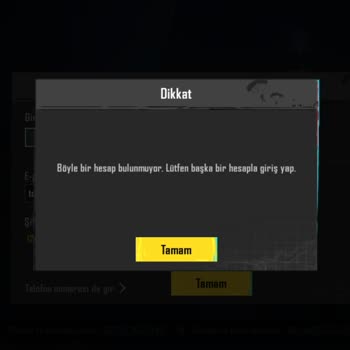 Satın Aldığım PUBG Hesabı Yok Destek Ekibi Sessiz Kaldı