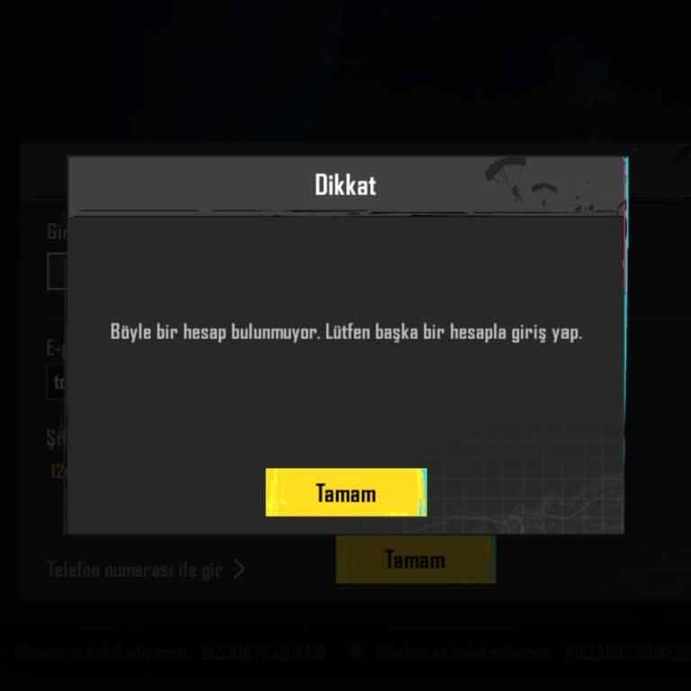 Satın Aldığım PUBG Hesabı Yok Destek Ekibi Sessiz Kaldı