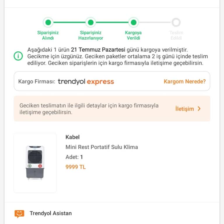 Trendyol Express Kargom Günlerdir Teslim Edilmiyor, Muhatap Bulamıyorum