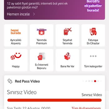 Sınırsız Video Pass Hakkım Olmasına Rağmen İnternetimden GB Harcanıyor