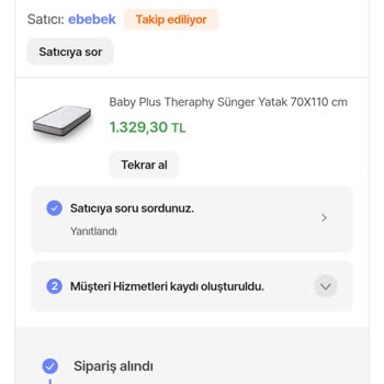 Ebebek Teslim Edilmeyen Ürün ve Ulaşılmaz Kargo Şirketi Mağduriyeti