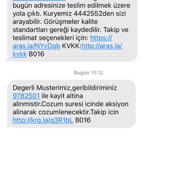 Kargo Teslimatı Hakkında Bilgilendirme Yapılmadan Ürünlerimin İade Edilmesi