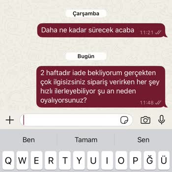Kusurlu Ürün İadesinde Para İadesi Gecikti Ve İletişim Yetersiz