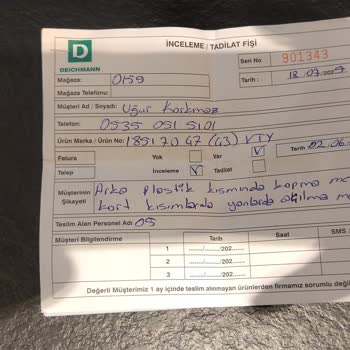 Aldığım Ayakkabı Kısa Sürede Deforme Oldu, Garanti Kabul Etmedi