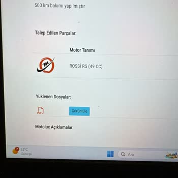 Rossi RS 50 Motorum Arızalandı Servis İlgisiz Garanti Dışı Bırakıldım