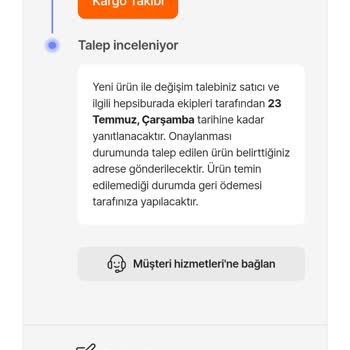 Hepsiburada Arızalı Ürün Değişimi Gecikti, Mağduriyetim Giderilmiyor