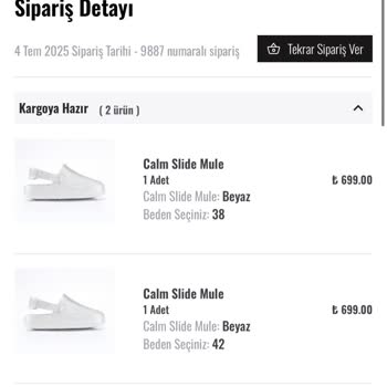 Yanlış Ve Eksik Gönderilen Terliklerde İade Sorunu Ve İletişimsizlik