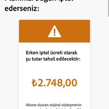 Adobe Kullanmadığım Abonelikten Cayma Bedeli Ve Yetersiz Dil Desteği Mağduriyeti