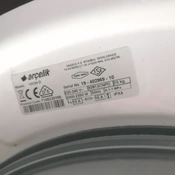 Arçelik Çamaşır Makinesi Kötü Koku Ve Kapakta Paslanma Sorunu Çözülmedi