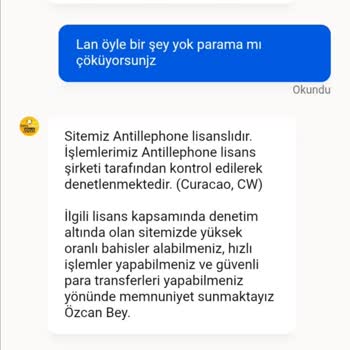 Kazandığım Parayı Ödemeyen Site Ve Kalıcı Hesap Silme Mağduriyeti