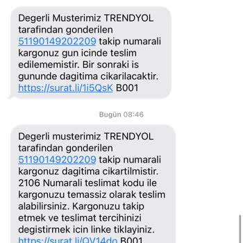 Sürat Kargo Teslimat Sorumsuzluğu Nedeniyle Kedi Kumu Siparişim Ulaşmadı