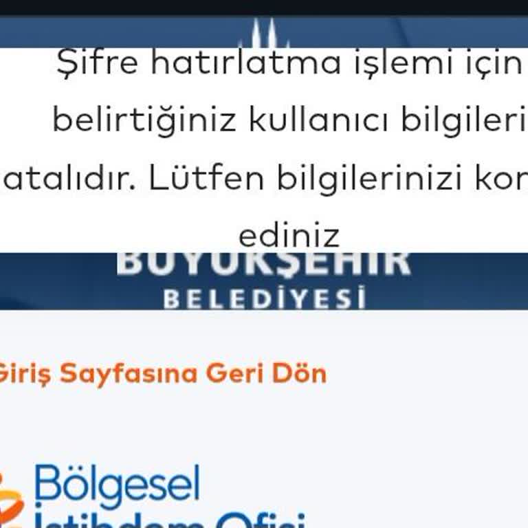 Telefon Numarası Güncelleme Sorunu Nedeniyle İBB Kariyere Giriş Yapamıyorum