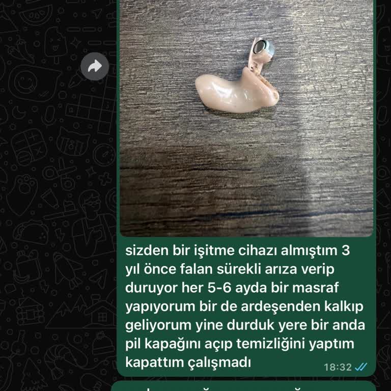 Sürekli Arızalanan İşitme Cihazı Ve Faturasız İşlem Mağduriyeti