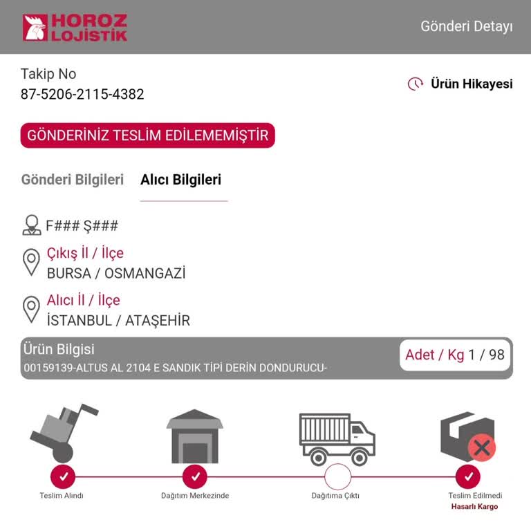 Şok Marketten Alınan Dondurucu Teslim Edilmedi Para İadesi Yapılmıyor
