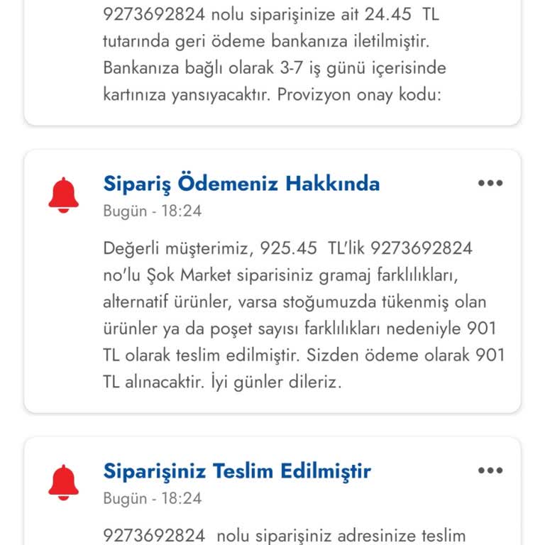 Eksik Ürün Ve İade Sorunu Yaşadım