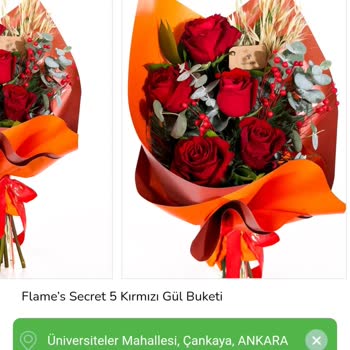 Sipariş Ettiğim Çiçek İle Gönderilen Çiçek Arasında Büyük Fark Ve Para İadesi Sorunu