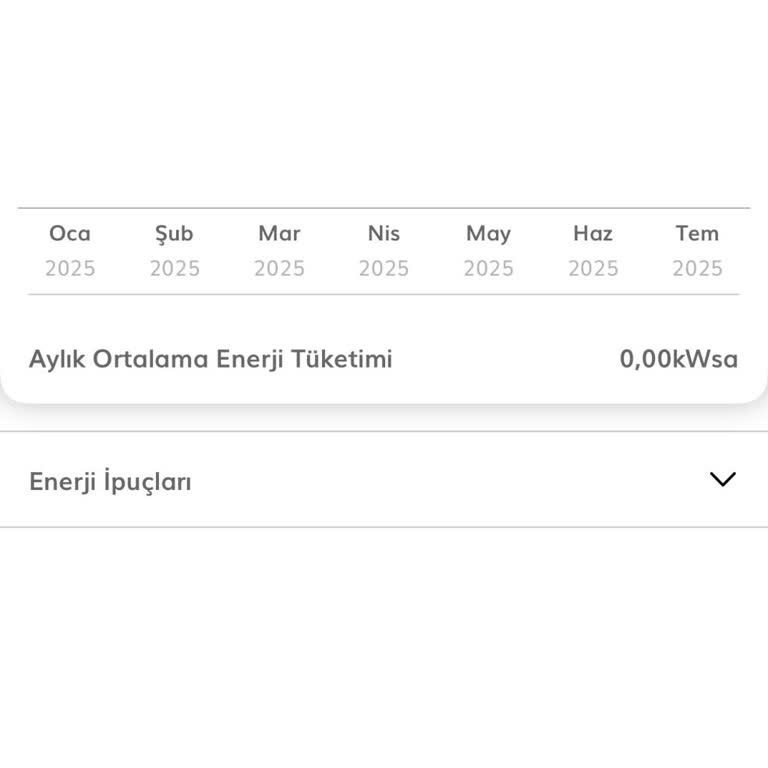 Vestel Klimamın Uygulamasında Enerji Tüketim Verileri Kayboldu