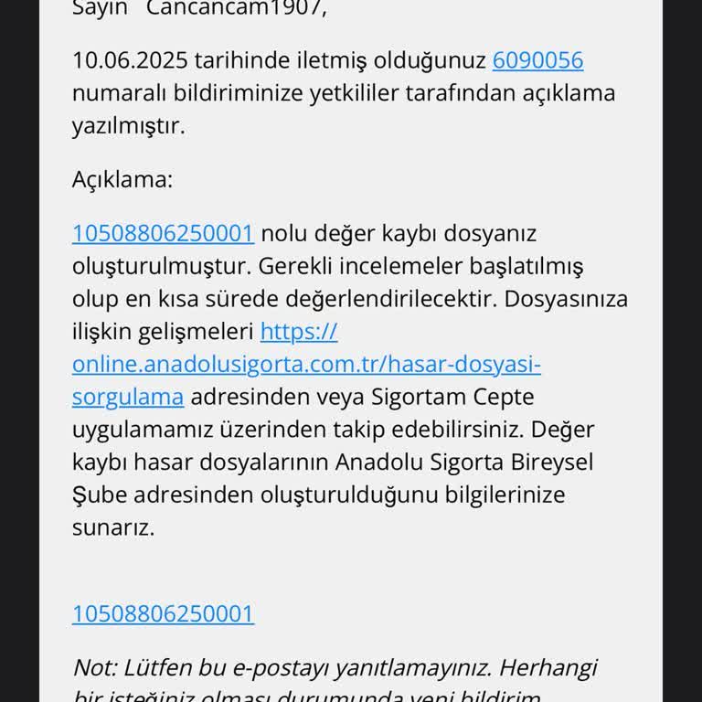 Değer Kaybı Başvurumuzun Sonuçlanmaması Mağduriyet Yaratıyor