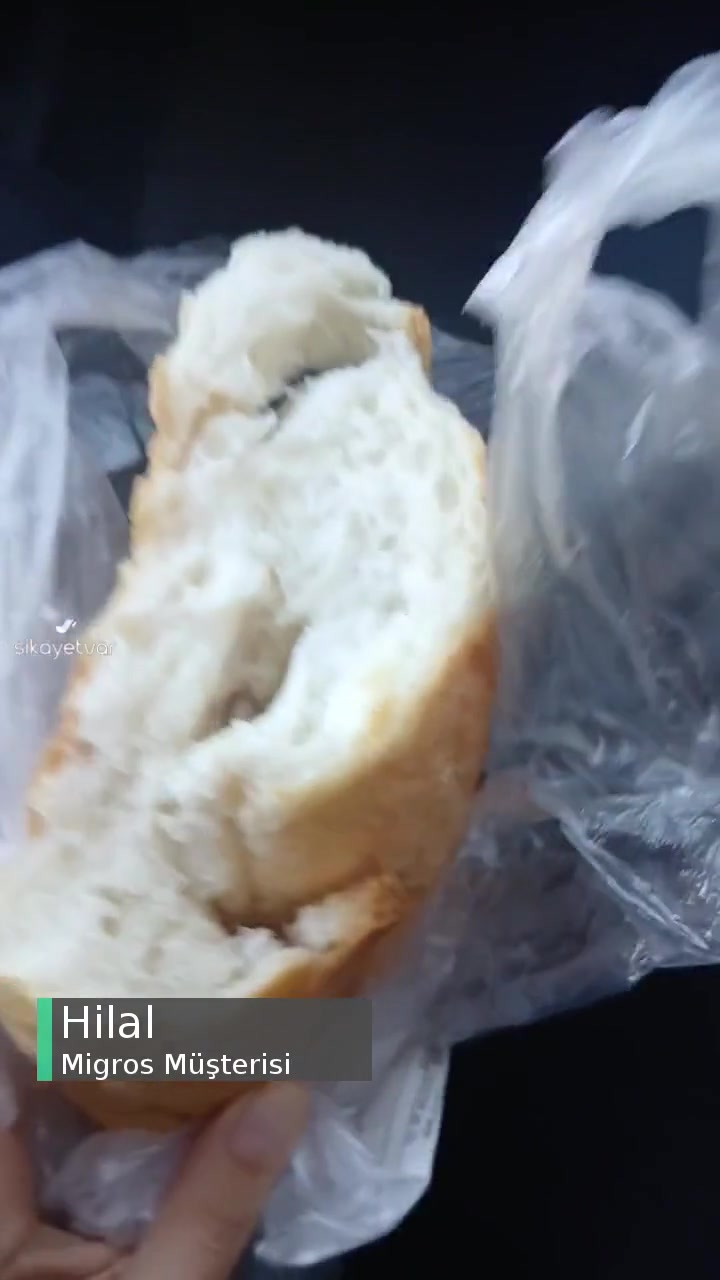 Migros Ekmeğin İçinden İzmarit Çıktı videonun kapak resmi