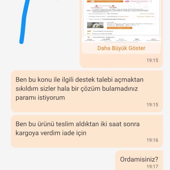 İade Ettiğim Pantolon Kayboldu Paramı Alamıyorum