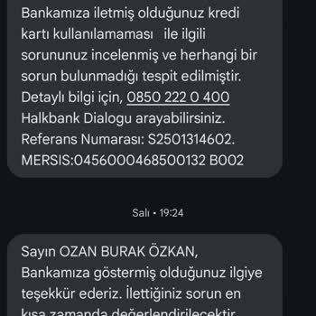 Halkbank Kartımla İnternetten Alışveriş Yapamıyorum, Sorunum Çözülmüyor