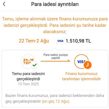 Temu İade Sürecinde Mağduriyet Ve Bloke Sorunu