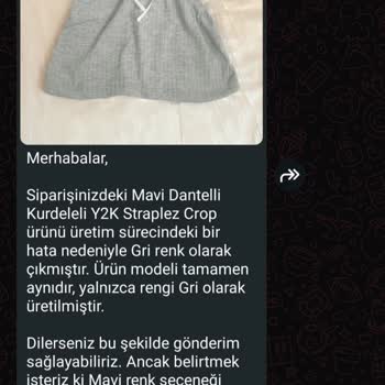 Siparişin Yanlış Gelmesi Ve İade Sürecinde Yaşanan Mağduriyet