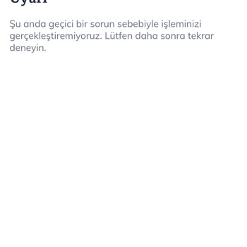 Mobil Bankacılık Erişimi Sağlanamıyor, Onaylı Kredime Ulaşamıyorum