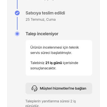 Arızalı Kamera İçin İade Sürecinde Mağduriyet Ve Gecikme