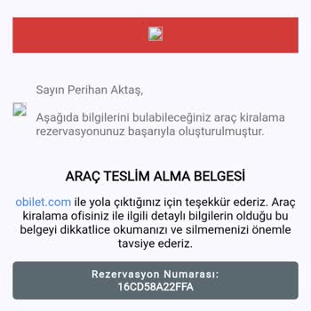 Araç Kiralama Sonrası İptal Ve Para İadesinde Yaşanan Sorun